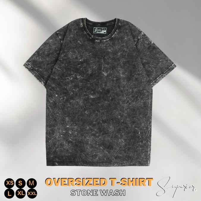 Special KAOS POLOS OVERSIZE / KAOS STONE WASH / ACID WASH - S !