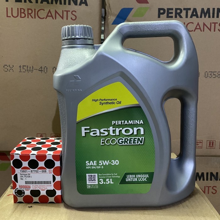 OLI MESIN FASTRON ECO 5W30/OLI FILTER AGYA/OLI MESIN 5W30