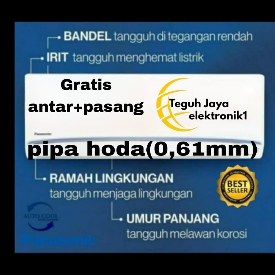 AC Panasonic 1.5pk sibiru/LN 12 WKJ