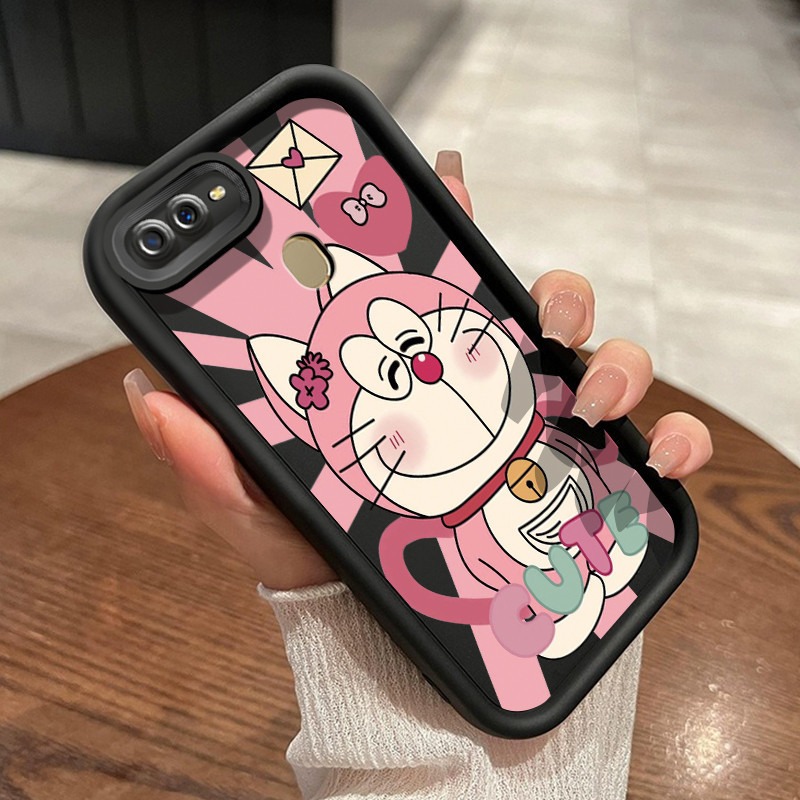 Casing Hp OPPO A7 OPPO A5s OPPO A12 OPPO A12S A11k Case Casing ponsel Doraemon HP pelindung silikon 
