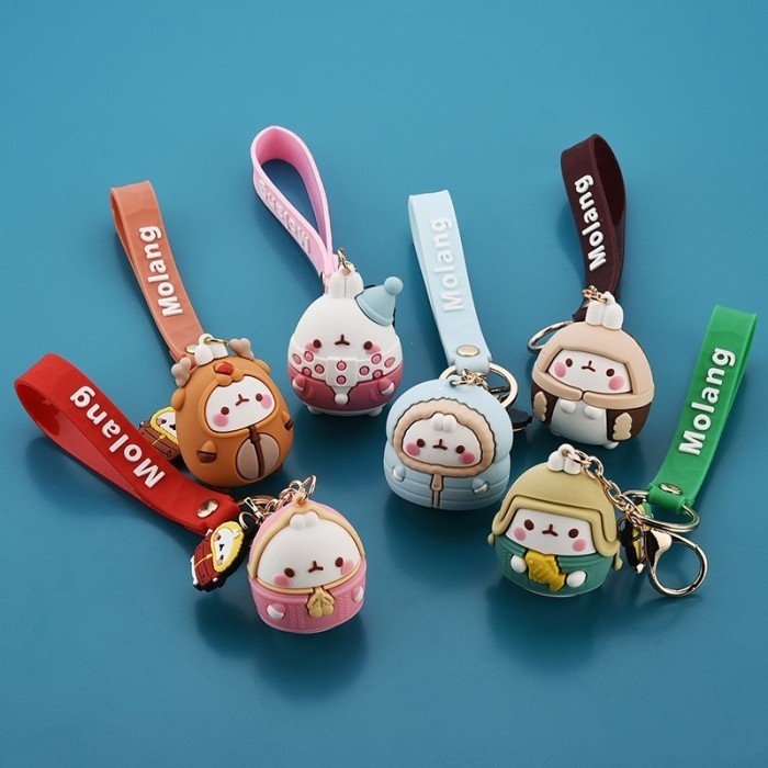 GANTUNGAN KUNCI MOLANG MOLANG COSTUM MOLANG DOLL KEYCHAIN MOLANG MOLAN