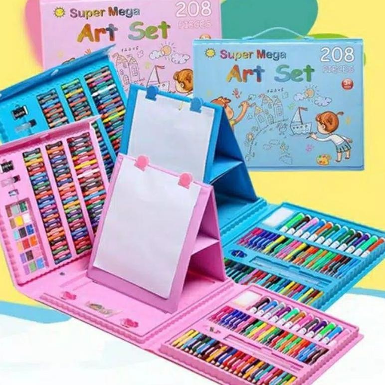 

TY69 SHENAR Pensil Warna Crayon Set Isi 208pcs/ Crayon set Macam Warna Cocok Menggambar Mewarnai Alat Menggambar Melukis Anak-anak Crayon Cat Air Pensil Viral