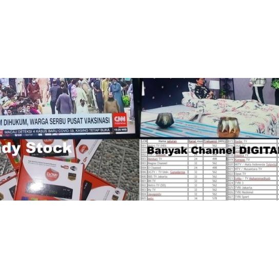 Berkualitas| STB TV DIGITAL DAN ANTENA DIGITAL OUTDOOR