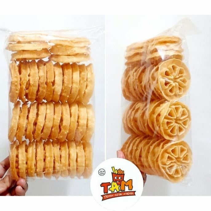 

Terlaris Kue Kembang Goyang Asli Betawie - Tam Snack Original