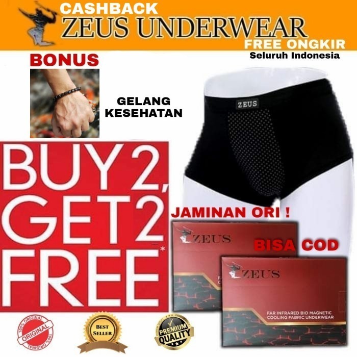 ZEUS UNDERWEAR CELANA DALAM KESEHATAN - TERAPI ALAT REPRODUKSI PRIA