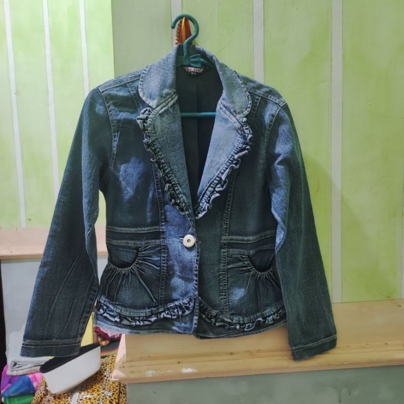 Preloved jaket denim