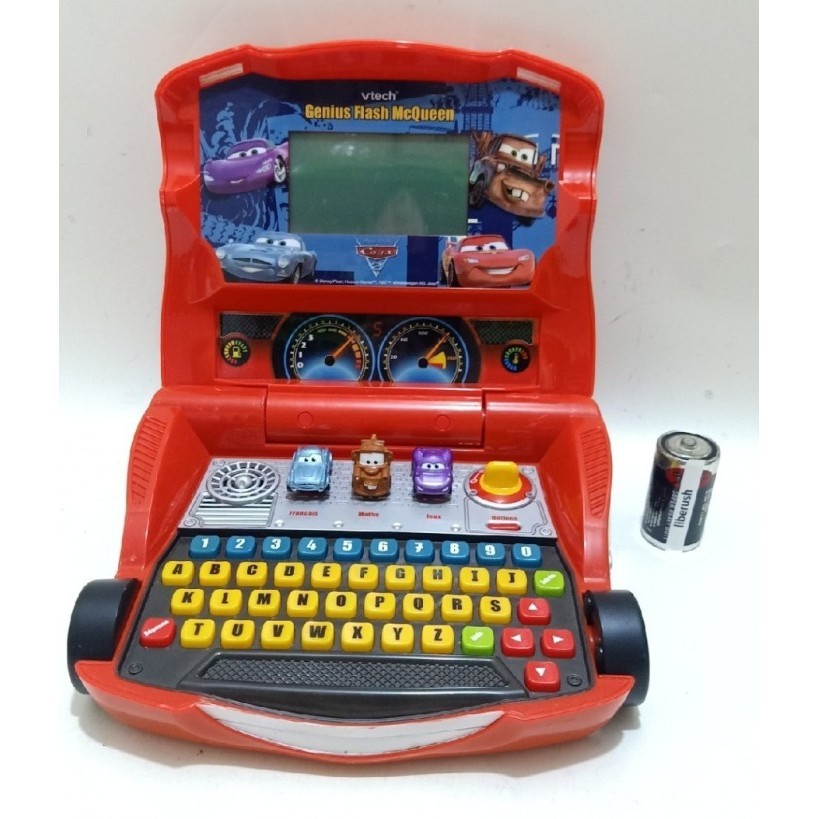 [LBS] vtech cars lightning mcqueen learning laptop mainan edukasi anak elekt