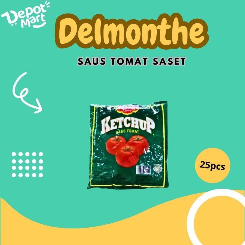 

Del Monte Saos Tomat Sachet (24x9G) - Delmonte DepotMart