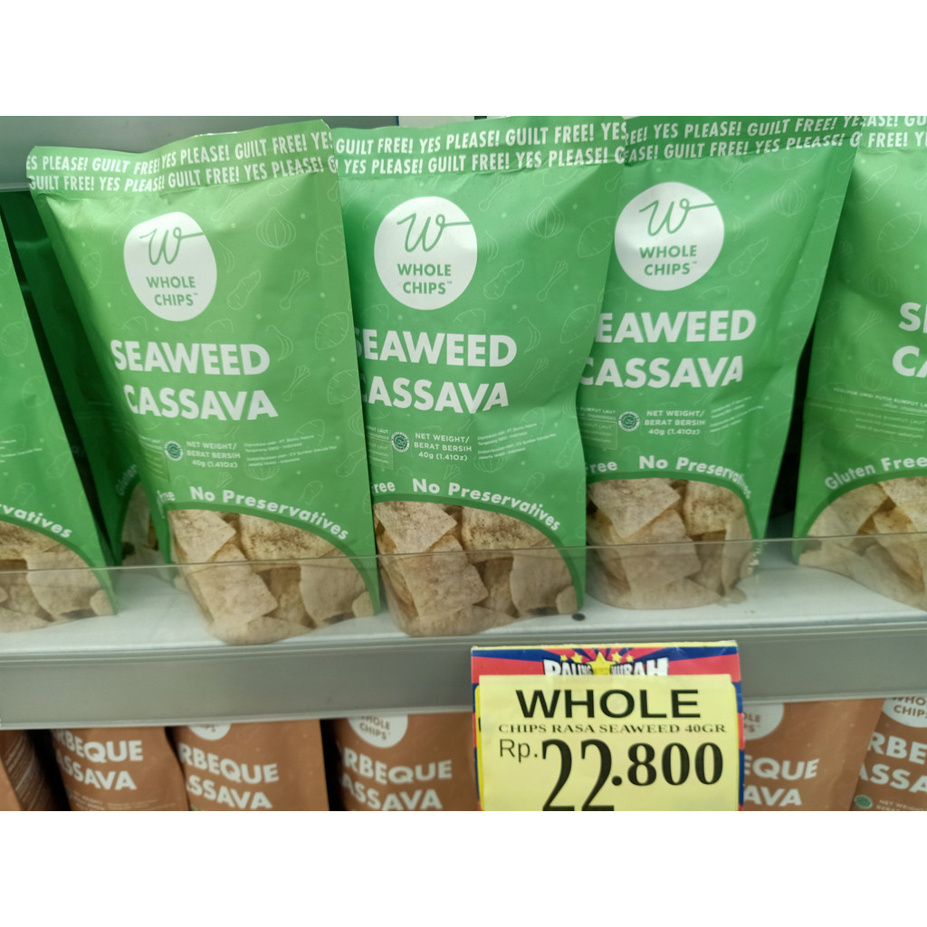 

WHOLE CHIPS RASA SEAWEED 40 GRAM