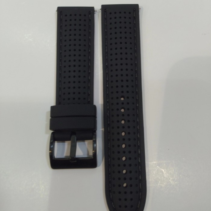 Tali Jam Tangan Karet Rubber Strap 22mm 24mm Sile AC