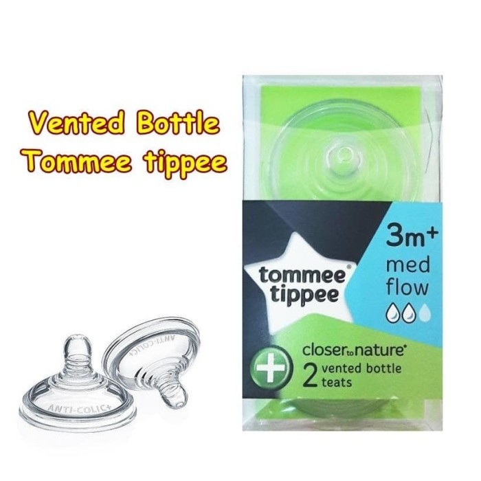 NIPPLE TOMMEE TIPPEE COMBAT COLIC VENTED BOTTLE TOMMEE TIPPEE
