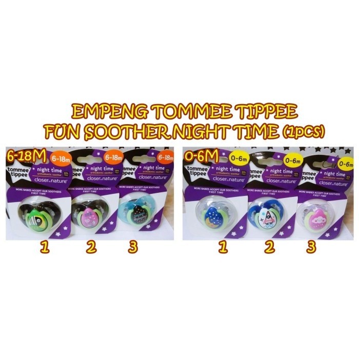 EMPENG TOMMEE TIPPEE FUN SOOTHER (1pcs)