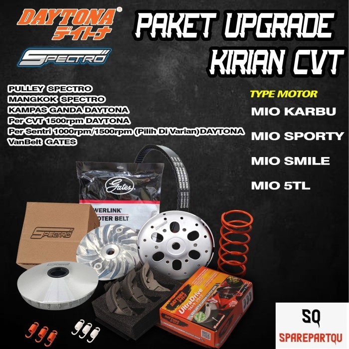 UPGRADE CVT MIO SPORTY / SMILE / MIO OLD / MIO KARBU / SOUL KARBU 5TL