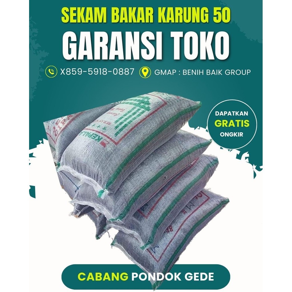 Sekam Bakar (Karung) Grosir