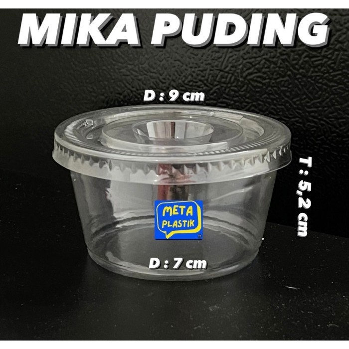 MIKA PUDING / KOTAK PUDING PUYO / CUP PUDING / KOTAK AGAR / CUP PUDING