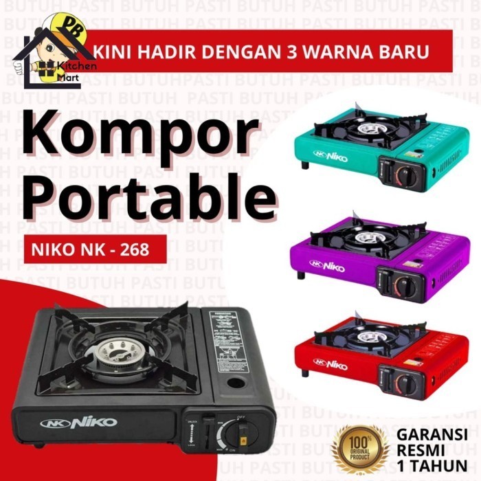 Niko Kompor Gas Portable Kompor Niko Portable