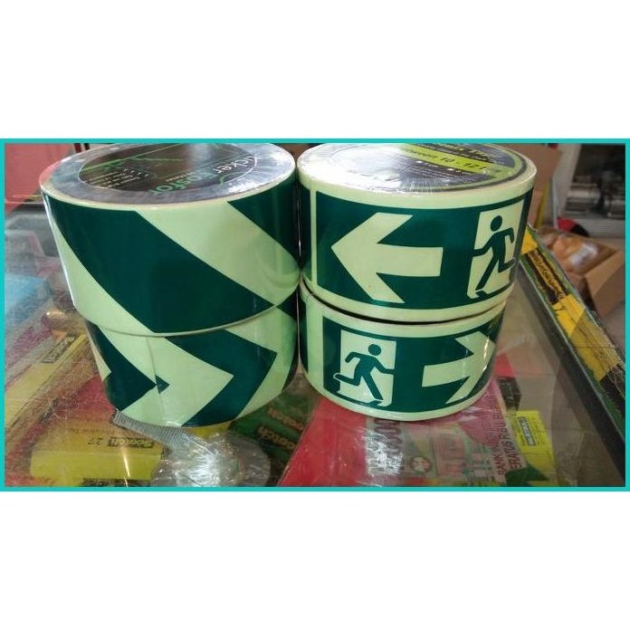 

Sticker fosfor tape - glow in the dark Arrow /reflective panah 19F3B20