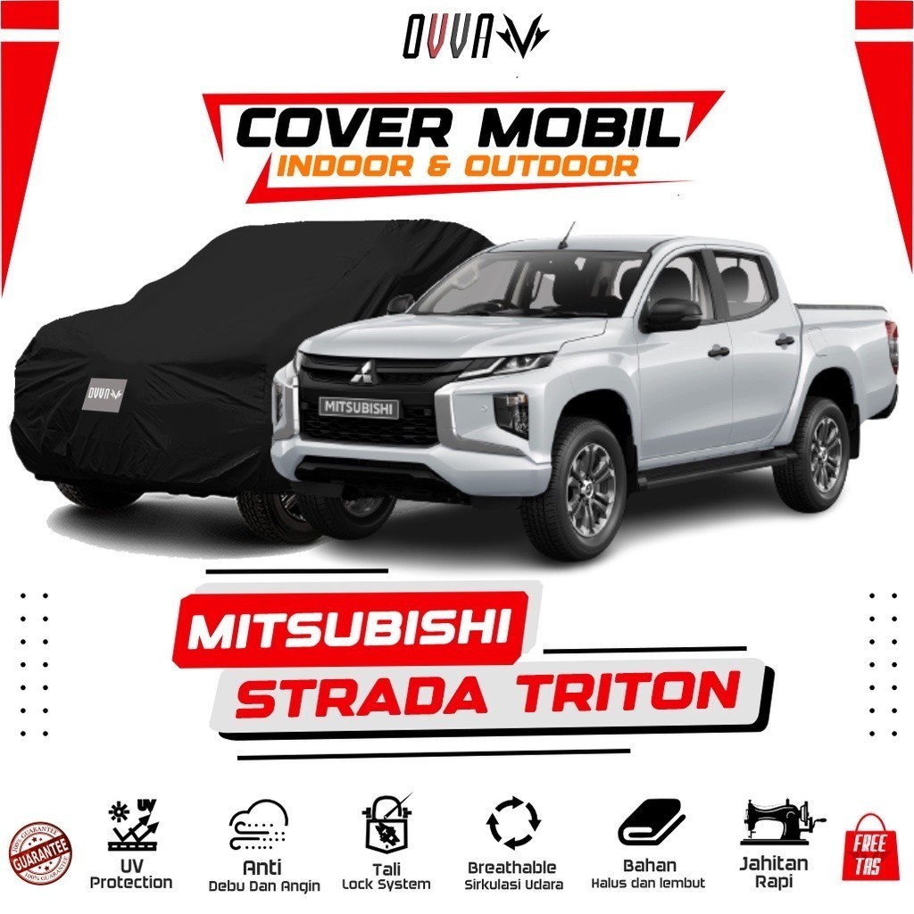 Cover Mobil Mitsubishi Strada Triton / Sarung Mobil Mitsubishi Strada Triton / Selimut Strada Triton