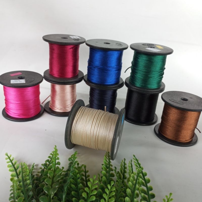 Tali Satin 1mm Tali Satin 1.0 Tali Cina Tali Gelang Tali Macrame Silk 1 mm Tali Kalung Tali Satin Po