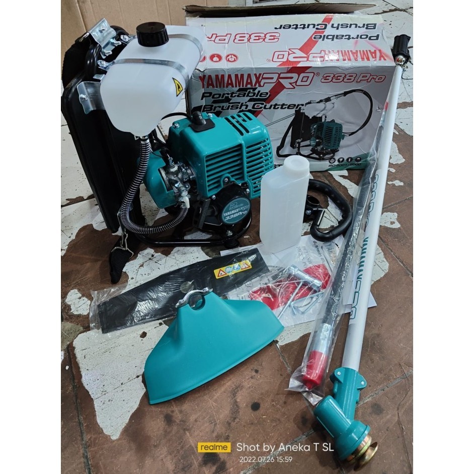 Mesin Potong Rumput Yamamax 338 Pro Brush Cutter Yamamax Pro 338 2Tak