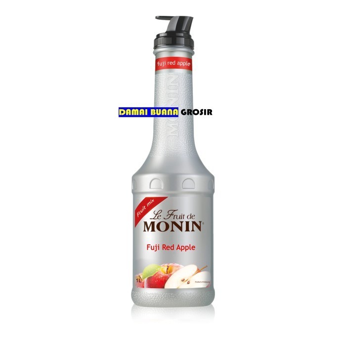 

Monin Puree Fruit Mix Fuji Red Apple 1 Liter