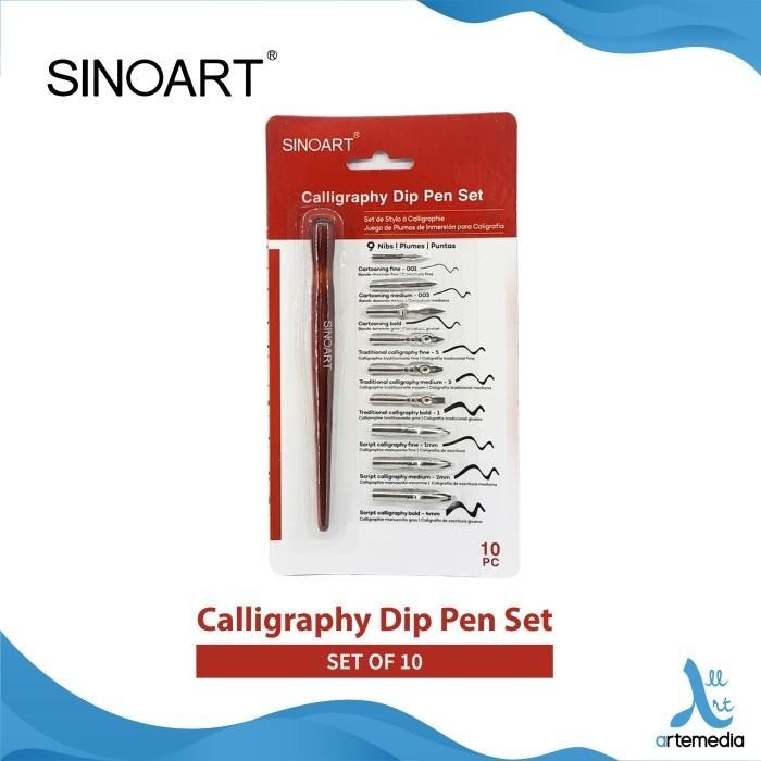 

Pena Kaligrafi Sinoart Calligraphy Dip Pen Set Best Seller