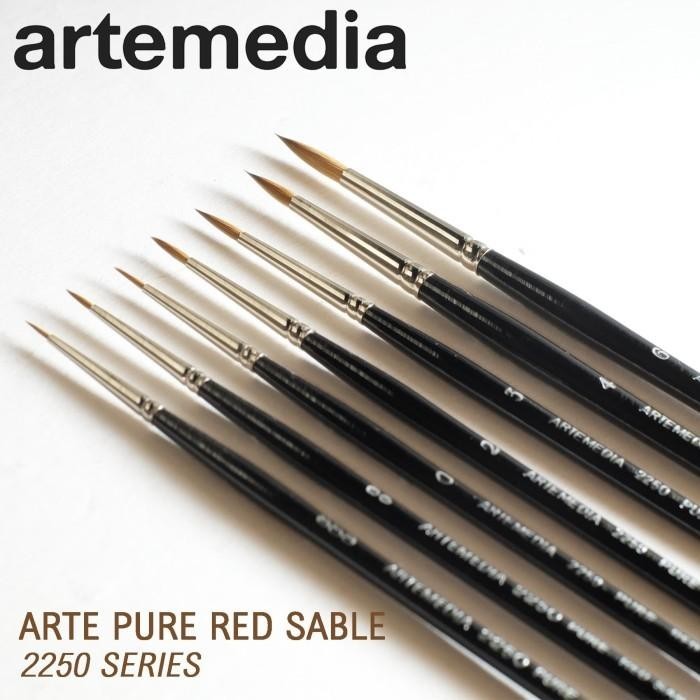 

Arte Pure Red 2250 Sable Round Brush Best Seller
