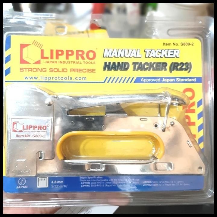 

BEST DEAL STAPLES GUN / HAND TACKER LIPPRO S908-2 !!