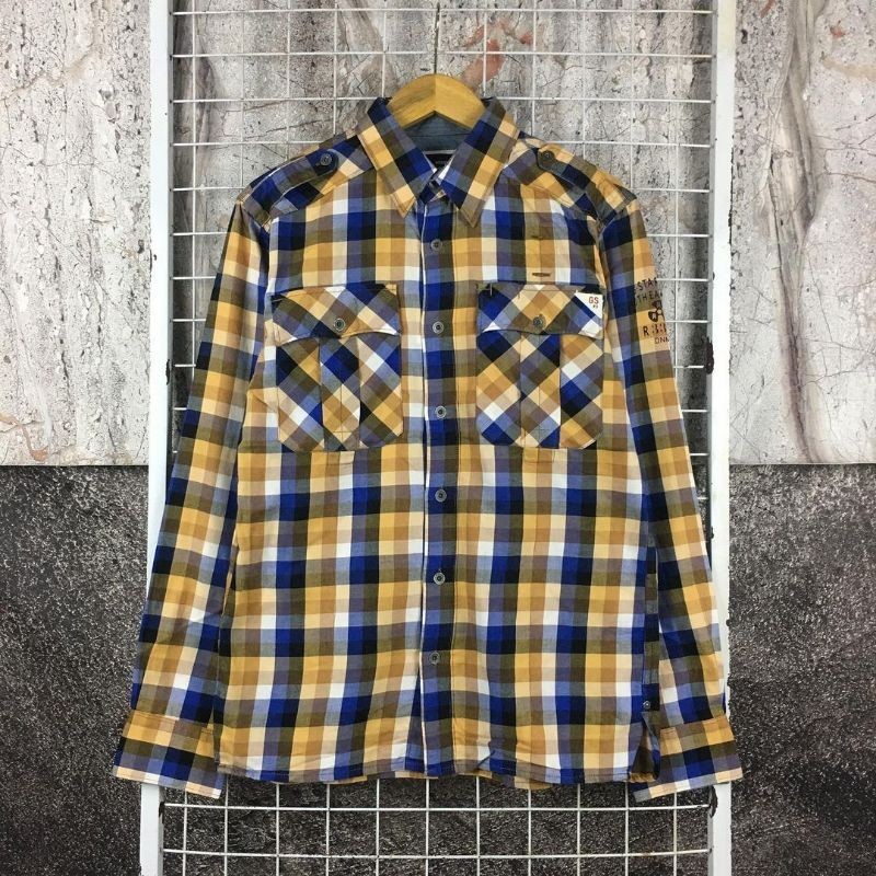 Kemeja Lengan Panjang Original G-Star Raw . SDA 04028 Second Bekas Preloved