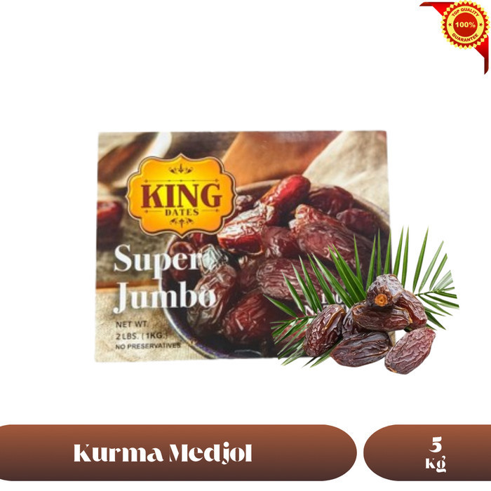 

Kurma Medjol Premium Super Jumbo 5kg - King Dates