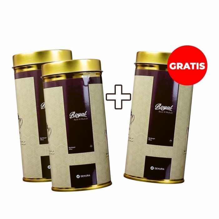 

2 Pcs Kurma Royal Ajwa Al-Madinah 260 Gram Gratis Kurma