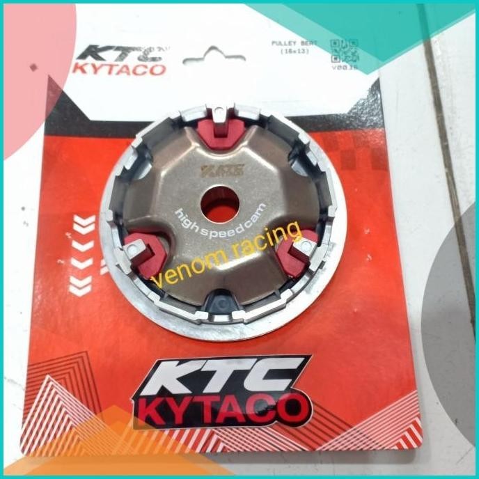 pulley ktc kytaco scoopy carbu 16x13/ rumah roller ktc kytaco scoopy 1