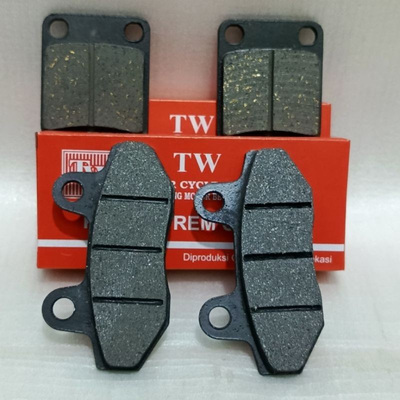 KAMPAS REM DEPAN BELAKANG MOTOR MINI TRAIL 4 TAK 110-125CC( SEPASANG )