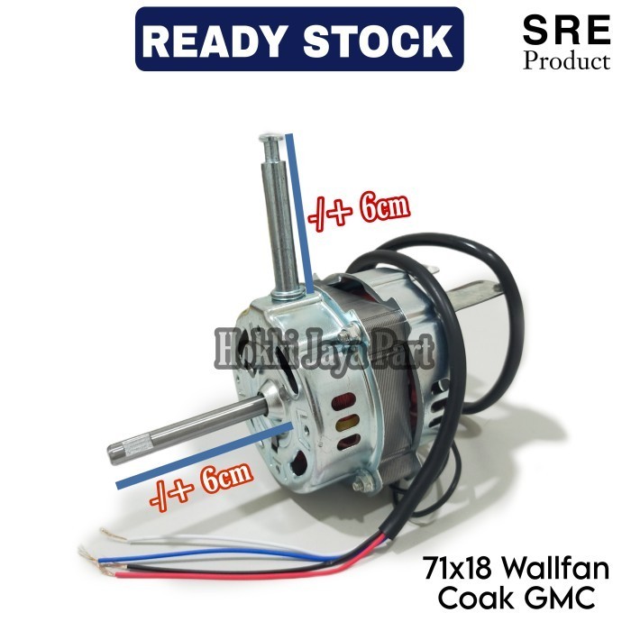 Dinamo Kipas Angin Dinding Gmc 518 18Inch / Baling Baling Besi Wallfan