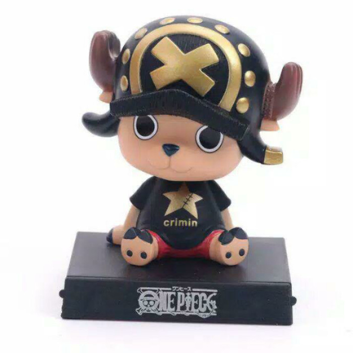 Action Figure One Piece Pajangan Mobil Seri Chopper Hitam