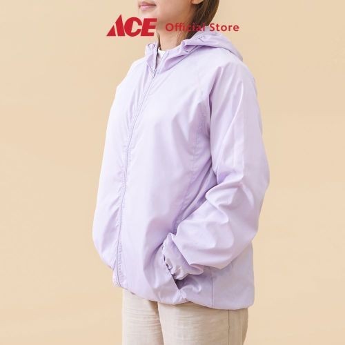 Ace - Ataru Ukuran M Jaket Foldable Lightweight - Ungu Lilac