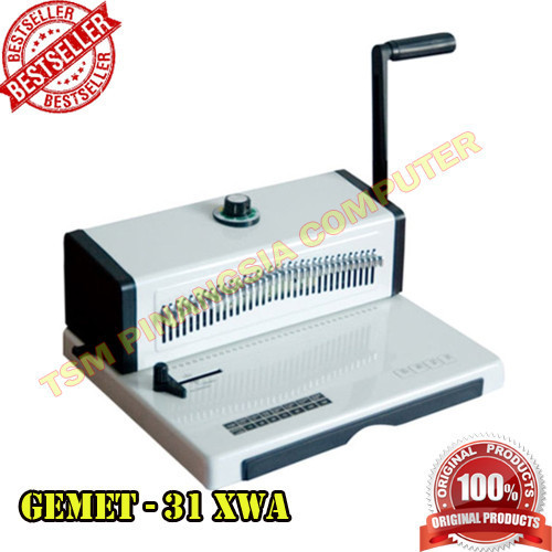 Gemet 31Xwa / Mesin Jilid / Mesin Binding / Mesin Jilid Kawat / Wire