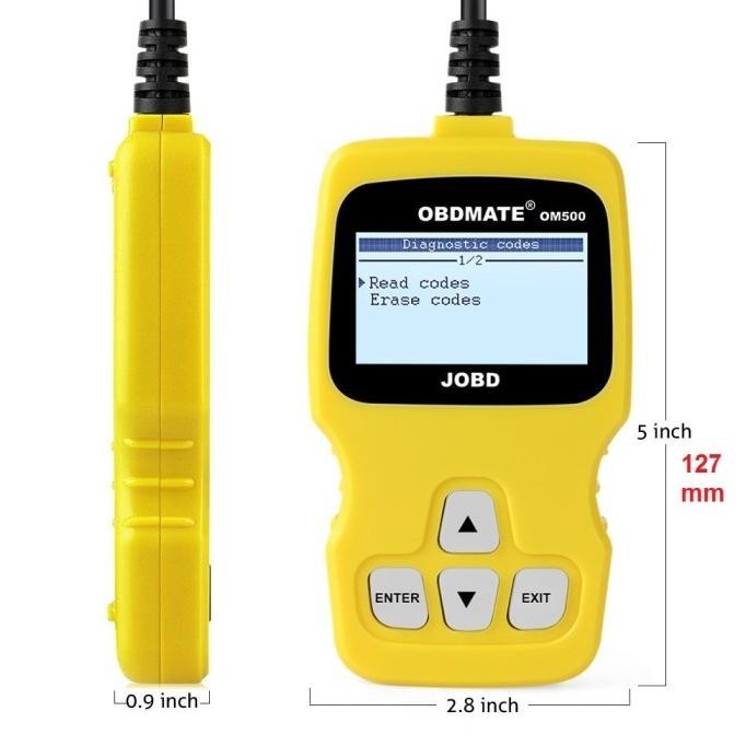 Obdmate Scanner Mobil Om500 Obd2 Jobd Obd Mate Termurah Injeksi
