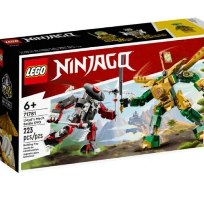 LEGO NINJAGO 71781 Lloyd's Mech Battle EVO