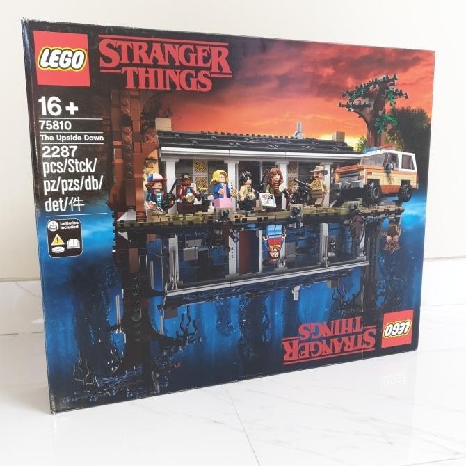 Original Lego Stranger Things 75810 The Upside Down