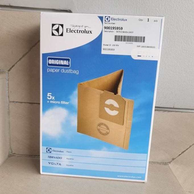 Kantong Debu vacuum cleaner Electrolux Z813 Kertas Paper Original