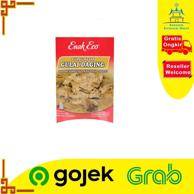 

Bumbu Gule Daging ENAK ECO Instan 90 Gram