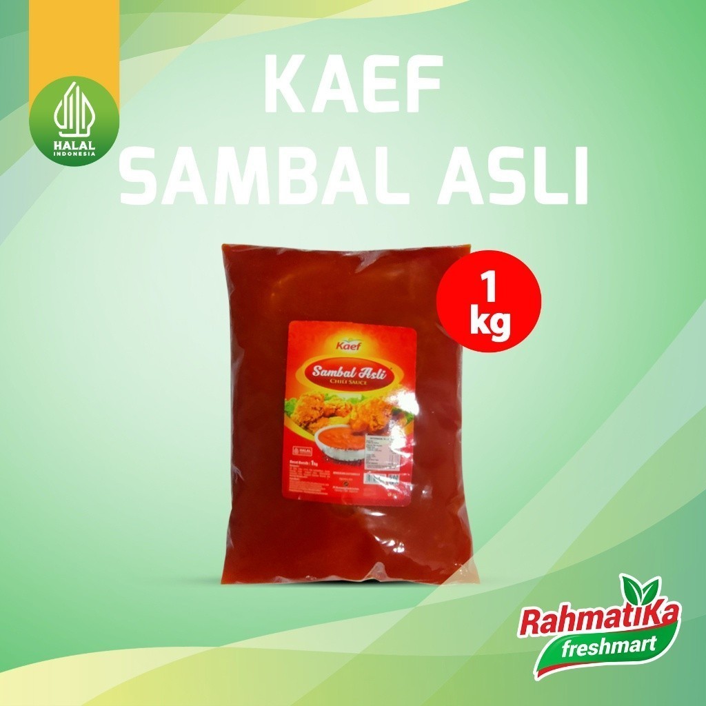 

KAEF Sambal Asli Chili Sauce 1 Kg