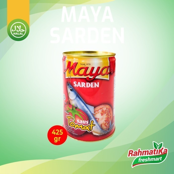 

Maya Sarden Saus Tomat 425 gram