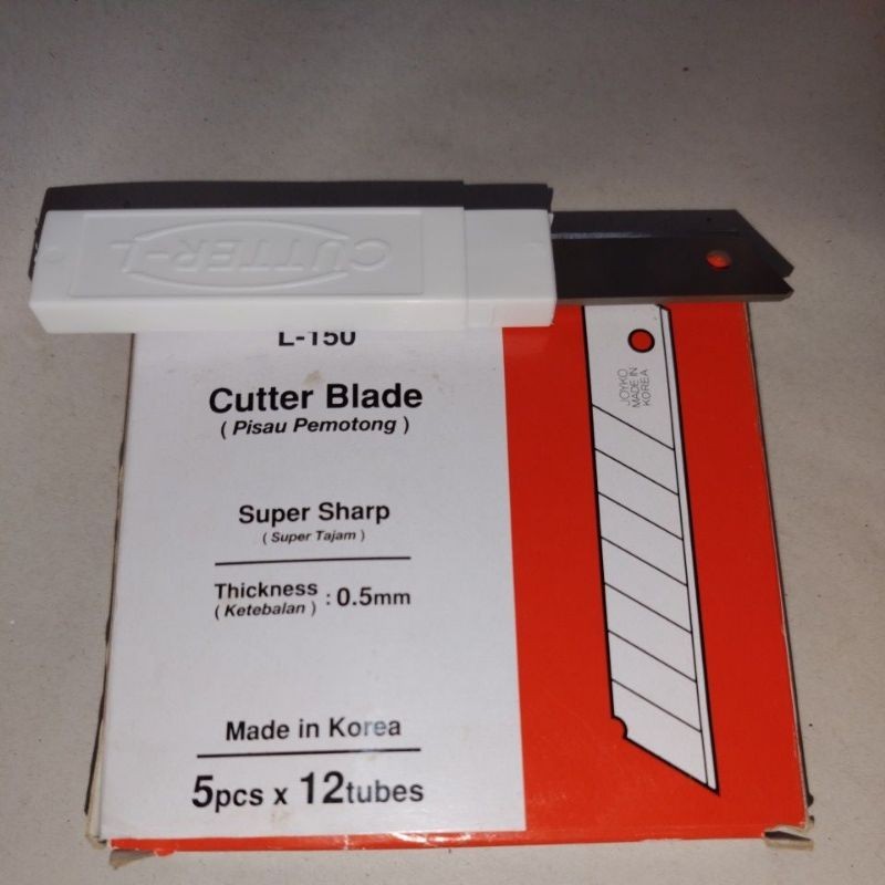 

CUTTER BLADE/PISAU PEMOTONG SUPER TAJAM
