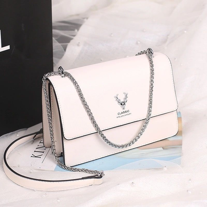 Qixi Tas Bahu Selempang Wanita, Tekstur Canggih Hadiah Hari Valentine untuk Pacar Istri Guru Hadiah 