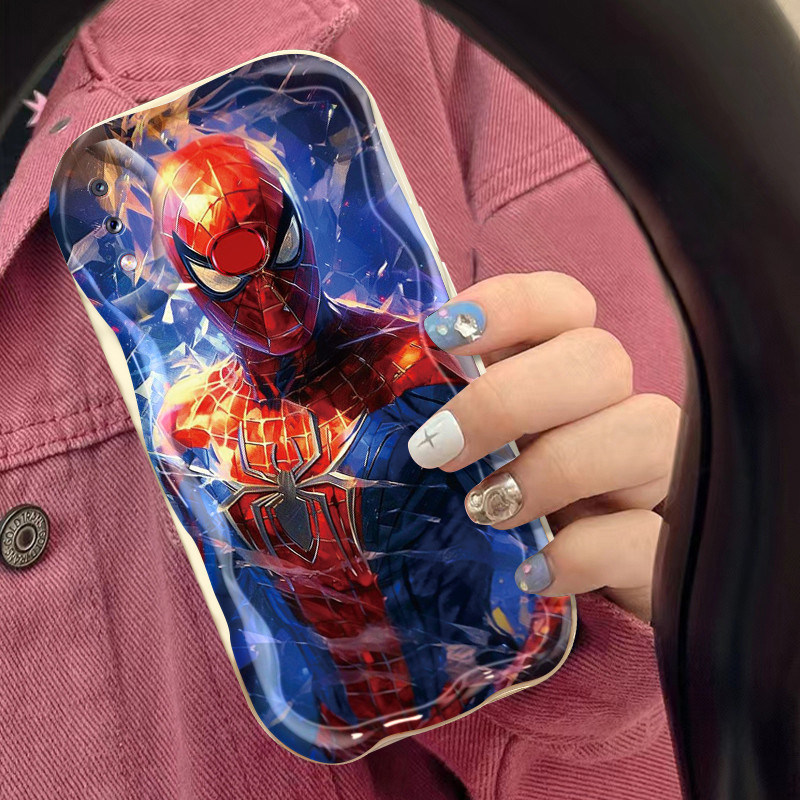 Casing Hp Samsung Galaxy A10s M01s Case Marvel Spider Man pola Softcase ponsel casing lunak baru Kes