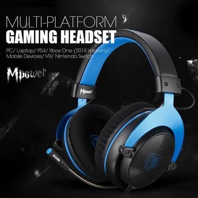 Sades M-Power - Mpower Multi Platform Gaming Headset Headphone Sades Moonkayoong