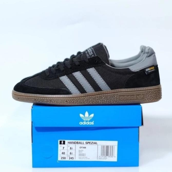 Sepatu Adidas Spezial Handball Black Grey Gum Original Bnib  Duapuluhlinee