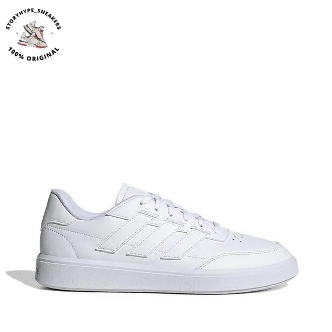 Sepatu Adidas Original /Adidas Courtblock Men'S Sneakers - White Sukicamorra